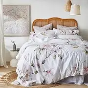 MyHouse Elle Bed Quilt Cover Set - White - Double