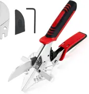 Tijeras de Inglete Para Corte Angular Moldura Artesania de Madera Herramienta #1