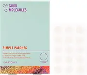 Good Molecules Pimple Patches 60 Pack - Ultra-Thin Hydrocolloid Acne Patches To Conceal Breakouts, Blackheads, and Blemishes - Acne Spot Treatment, Skin Care For Face
