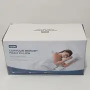 Osteo Contour Memory Foam Pillow For Neck Pain Stomach/Back/Side Sleepers