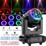 150W LED Beam + Laser Moving Head Light DMX Strobe DJ Disco Club Stage Lighting