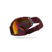 Limar Roc Cycling Goggles Eyewear For Enduro/Downhill Delta Helmet Dark Red