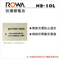 在飛比找蝦皮購物優惠-小牛蛙數位 NB-10L 10L NB10L Canon 電