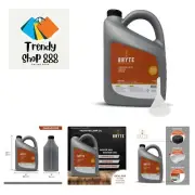 Bryte Premium Lamp Oil - 1 Gallon, Clear & Clean Paraffin, Odorless, Suitable...
