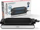 Sunbeam DiamondForce ReversaGrill| Non-Stick Electric BBQ Grill | 2-in-1 Grill &