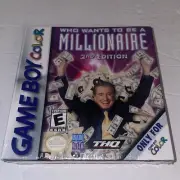 Who Wants to Be a Millionaire: 2nd Edition (Game Boy Color 2000) THQ/ New Sealed