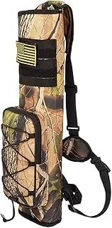 RAYWE Archery Quiver Arrow Holder Shoulder Bag Carry Bag for Target Practicing Black