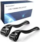 2 Pack Derma Roller Microneedle with 540 Titanium - Micro Needles Tool