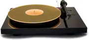 Hudson Hi-Fi Acrylic Turntable Mat | American Made LP Slipmat Yellow Line