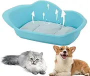 Dog Cat Whelping Box - Whelping Box for Dogs Birthing | Comfortable Whelping Bed | Breathable Puppy Incubator | Hygienic Pet Supplies for Small Dogs Cats Birthing and Delivery, Anti-Slip Base