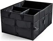 Car Boot Organiser Big Capacity Collapsible Car Storage Box Trunk Cargo Case Repair Tools Holder Auto Organizer Automotive Accessories Boot Storage