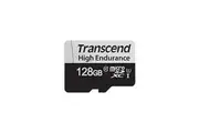 Transcend High Endurance 350V 128 GB Class 10/UHS-I (U1) microSDXC - 100 MB/s Read - 45 MB/s Write