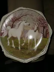 The Springtime Pasture Of The Unicorn By Ruth Sanderson Fine China Collectors...