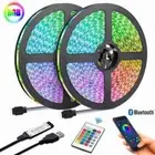 10m 5m LED Strip Lights Rgb Infrared Bluetooth Control Luces Luminous Decoration