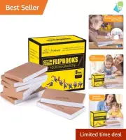 Portable Animation Flipbook - 720 Sheet Tracing Paper for Creatives 4.5" x 2.5"