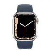 Apple Watch Silicon Solo Loop Band 41mm size 6 Watch 45678 SE - abyss blue NIB