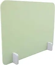 TOYZFRIENDY 1 Set Desktop Divider Board for School Self Standing Sneeze Guard Green Privacy Panel for Students Easy Installation Protection for Classrooms Offices