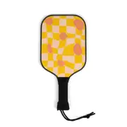 Checkered Smiley Pickleball Kit