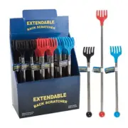 3 Pack Mini Back Scratchers - 9” Extendable To 15” - Travel Home Extend Massager