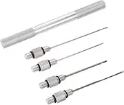 GANAZONO 1 Set Durable Style Fishing Gear with Metal Hooks Bait Holder Aluminum Alloy Construction Versatile Fishing Accessories for Freshwater Saltwater Anglers