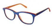 NEW Superflex SFK-289 Eyeglasses SFK-289 COBALT RED ORANGE 100% AUTHENTIC