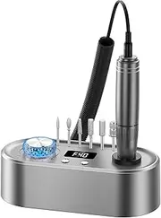 Electric Nail Drill Machine, 40000RPM Professional Efile Nail Drill Kit, Electric Nail File for Acrylic Nails Gel Nails, Toenail Grinder Manicure Pedicure Polishing Shape for Home Salon Use by JOEOEN