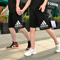 在飛比找Yahoo!奇摩拍賣優惠-100原廠％adidas愛迪達男褲運動褲 新款休閑跑步訓練透