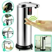 Stainless Steel Automatic Soap Dispenser Touch less Smart Infrared Motion Sensor