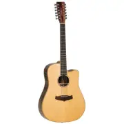 Tanglewood TWJDCE-12 Java Dreadnought 12-String Acoustic Guitar C/E Natural Glos