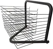 Art Drying Rack for Classroom Paint Drying Rack Art 10 Shelves Metal Artwork Storage Display Rack Art Drying Rack,Mobile Art Drying Rack for Home or Classroom Use