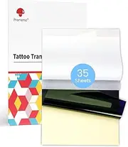 Phomemo Tattoo Transfer Paper, 50 Sheets Tattoo Stencil Paper for Tattooing, Compatible with M08F Printer & Tattoo Supplies, A4 Size 8 1/4" x 11 2/3"