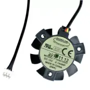 EVERLIOW T124010SH Fan DC12V 0.14A 37mm 3-PIN Router Fan/Industrial Control Fan#