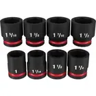 Milwaukee Tool 49-66-7017 8 Piece 3/4 Drive SAE Standard 6 Point Socket Set
