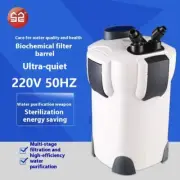 Aquarium External Canister Filter Aqua Fish Tank Pond Pump UV Light 1850 L/H