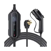 SBB Level 2 EV Charger, 32 Amp Adjustable NEMA 14-50 Extension Cord, 110V-240...