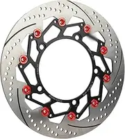 brakes XMAX300 XMAX 300 Motorcycle Accessories Front Disc Brake Pad Brake Disc Rotor(Red2)