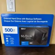 Western Digital My Book 500GB External Hard Drive