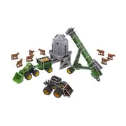 John Deere - Tomy Monster Treads Eco-snap Medium Playset