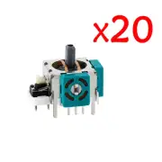 20PCS Replacement 3D Joystick for Xbox 360 Wireless Controller (Green) US FAST
