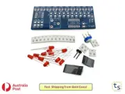 NE555 CD4017 Chaser Flowing Water Red Light LED DIY Kit Soldering Practice Kits