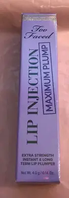 Too Faced Lip Injection Maximum PLUMP Extra Strength Plumper Blueberry Buzz 4.0g