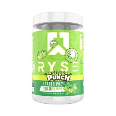 RYSE Loaded Pre, Sour Green Apple - 474g