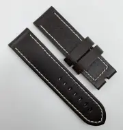Authentic New Officine Panerai 26mm x 26mm Brown Calfskin Leather Watch Strap XL