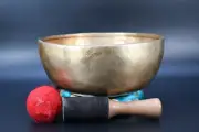 B Note Mediation Singing Bowl Set-9.21" Handcrafted Himalayan Healing Sound Bowl