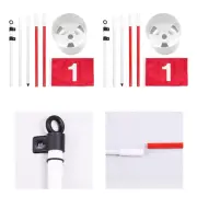 Golf Flag. Golf Flag and Cup Detachable Golf Putting Green Flag and Hole Cup,
