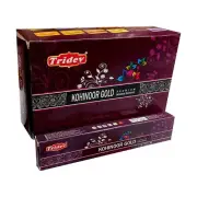 Tridev Hand Rolled Kohinoor Gold Incense Sticks Premium Masala Agarbatti 180g