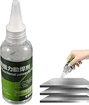 Stainless Steel Flux - Iron Welding Flux - 60ml Liquid Zinc Iron Welding Flux, Lead- Copper Bonding Flux for Lead and Lead- Solder Circuit Boards and Copper Electrical Wire