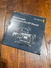 Blackmagic Design URSA Mini Pro EF Mount UNOPENED!