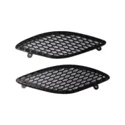Left Right Hood Vent Grilles Grid Trim For Dodge Charger SRT Hellcat 2015-2020