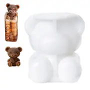 2Pcs Ice Cube Maker Little bear Shape Ice Cream Tool Whiskey Wine Cocktail Ice Cube